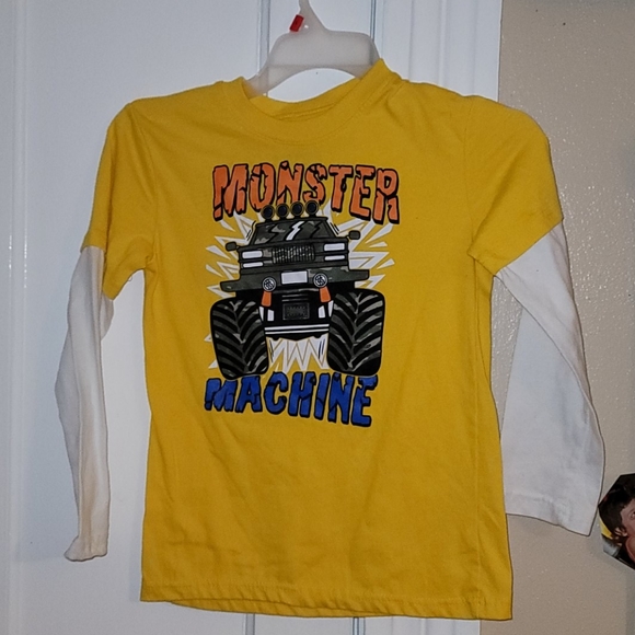 NWOT Revolution monster truck boys layered top - Picture 1 of 2